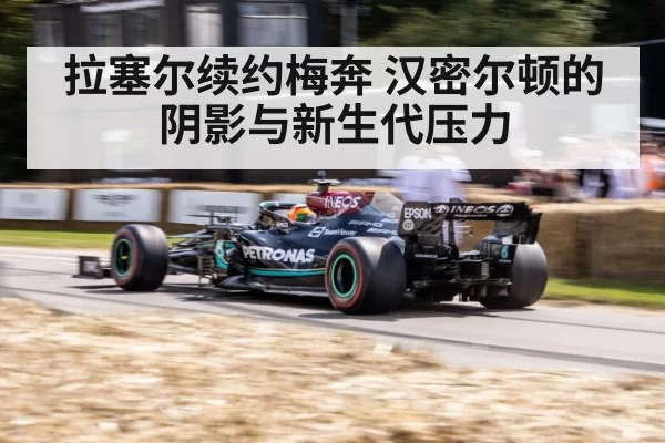 Mercedes F1 car race